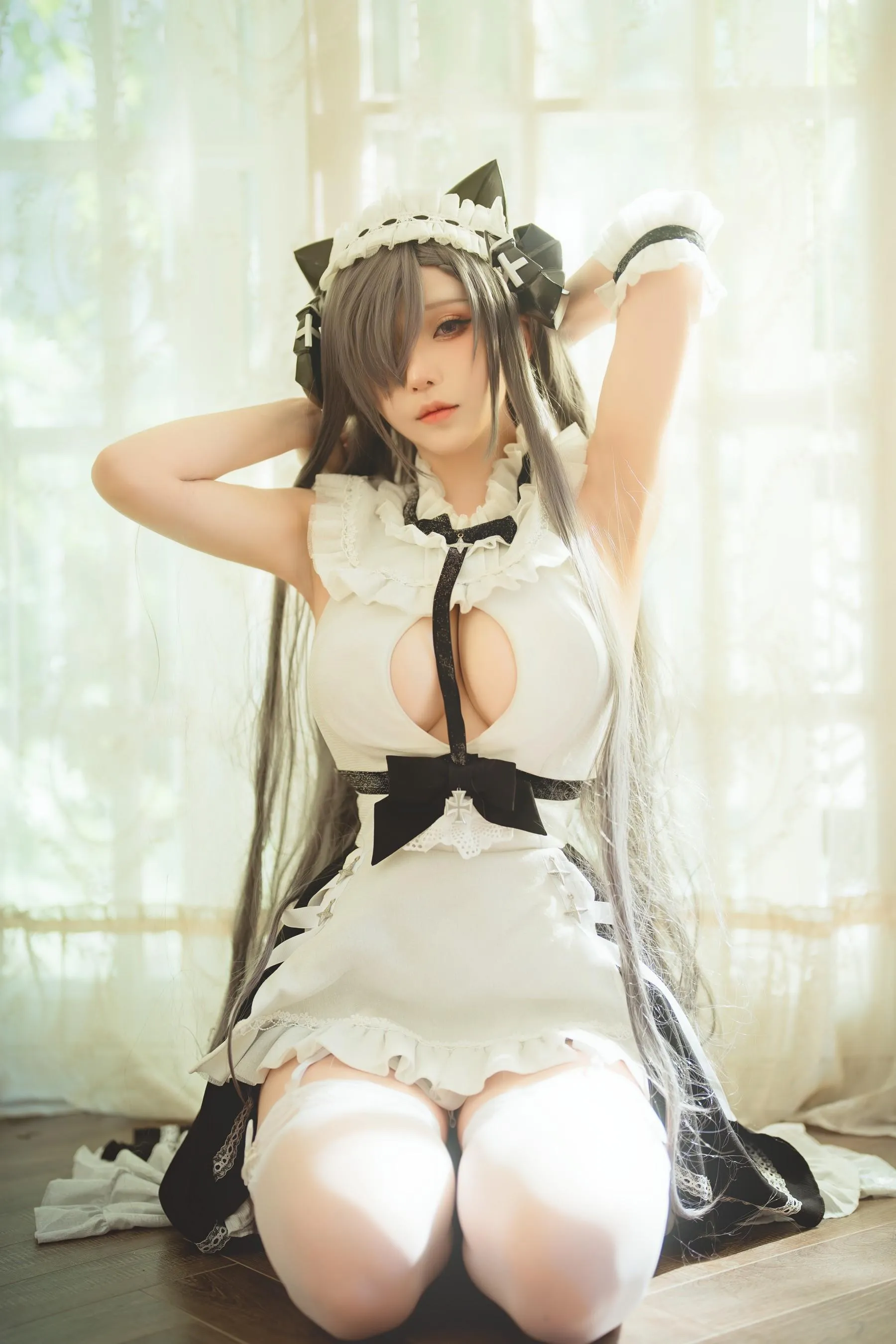 菌烨tako – NO.16 22年8月奥古斯都女仆 [12P]插图6